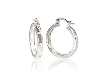 Rhodium Plated | Fashion Earrings